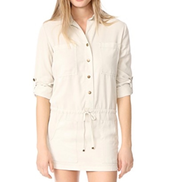 Young Fabulous & Broke Dresses & Skirts - Khaki Cargo-Style YFB Fletcher Dress